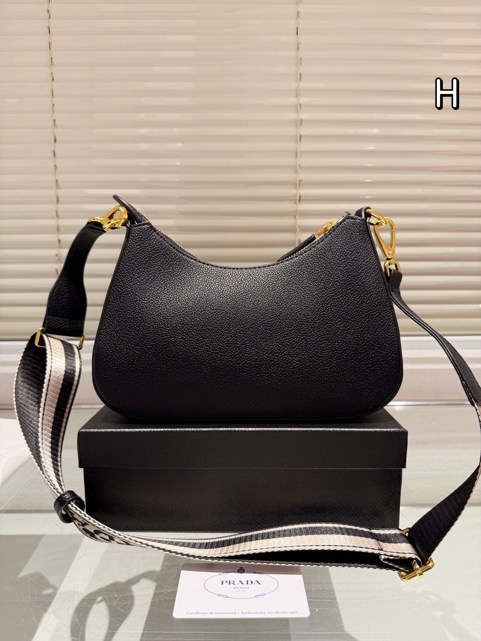 P Vintage Suede Leather Bag 0724120507