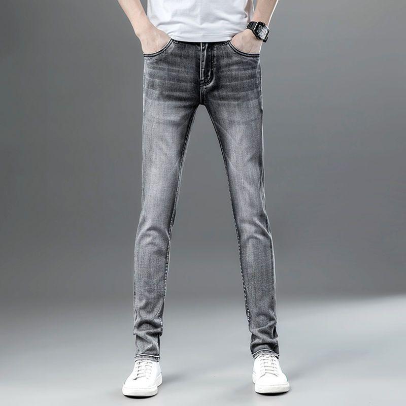 Men's Fashion Elastic Slim Fit Pants 0223112412