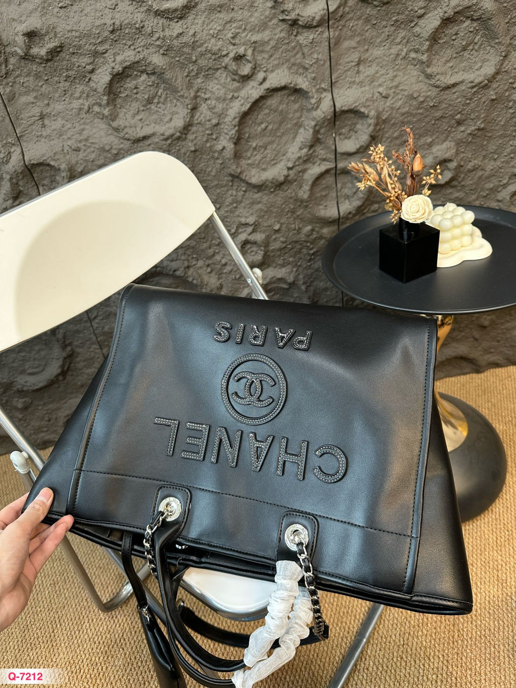 Fashion Leather Top Handle Tote Bag 0724082611
