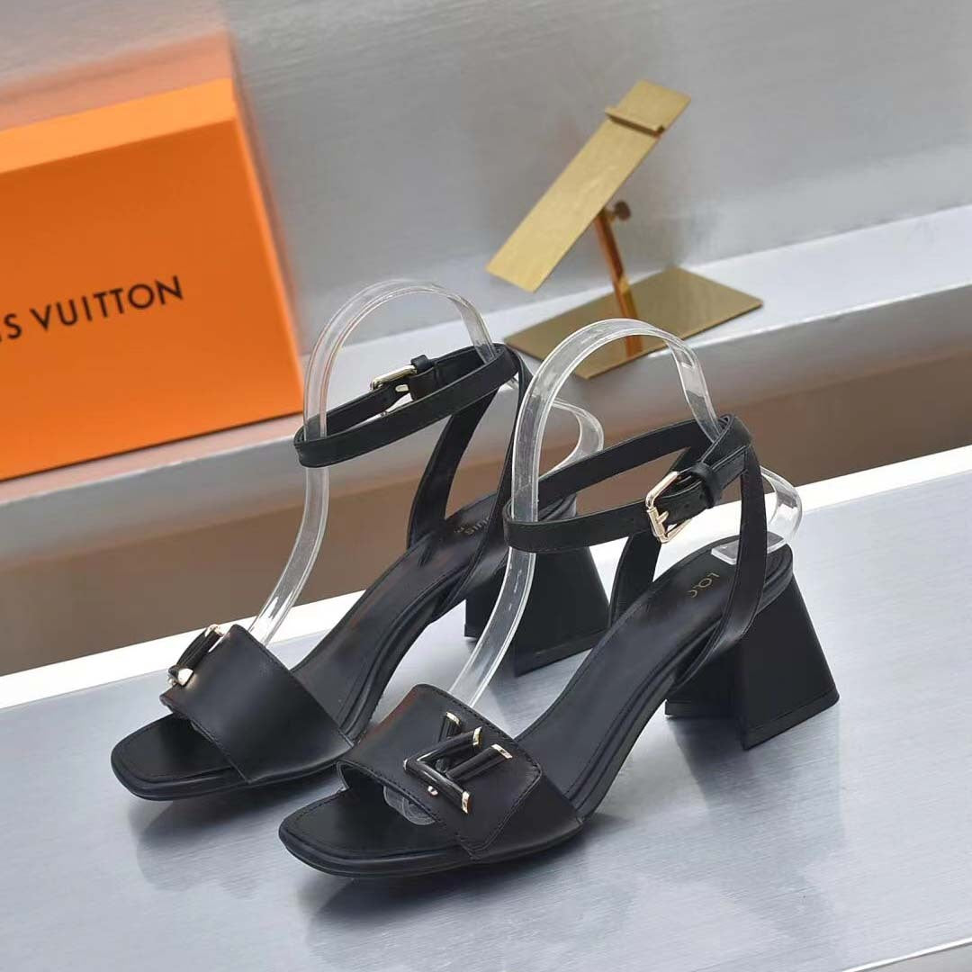 NEW V LOGO FASHION SANDALS 4 COLORS V02