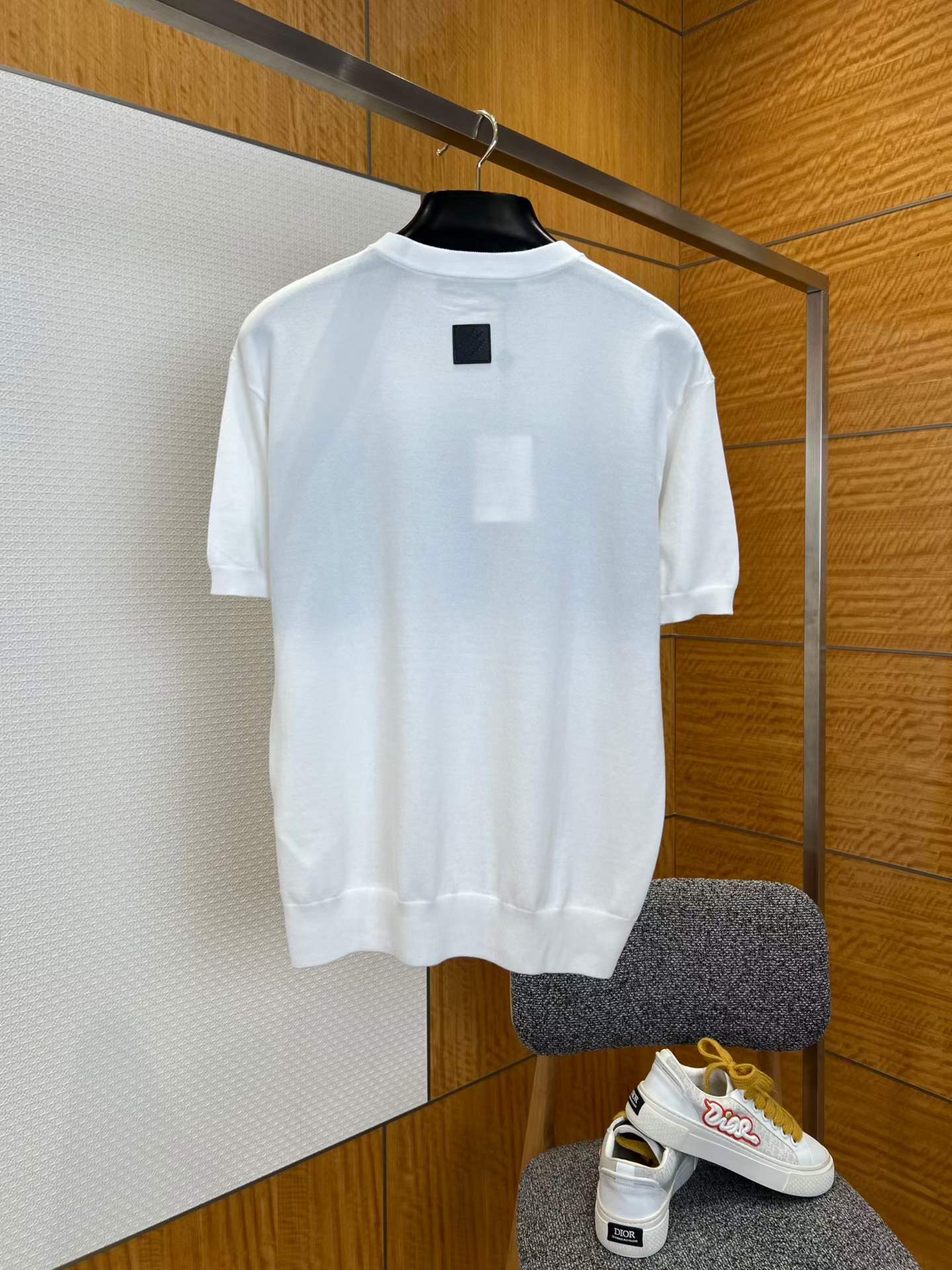 Nordic style knitted short sleeves 0726052101