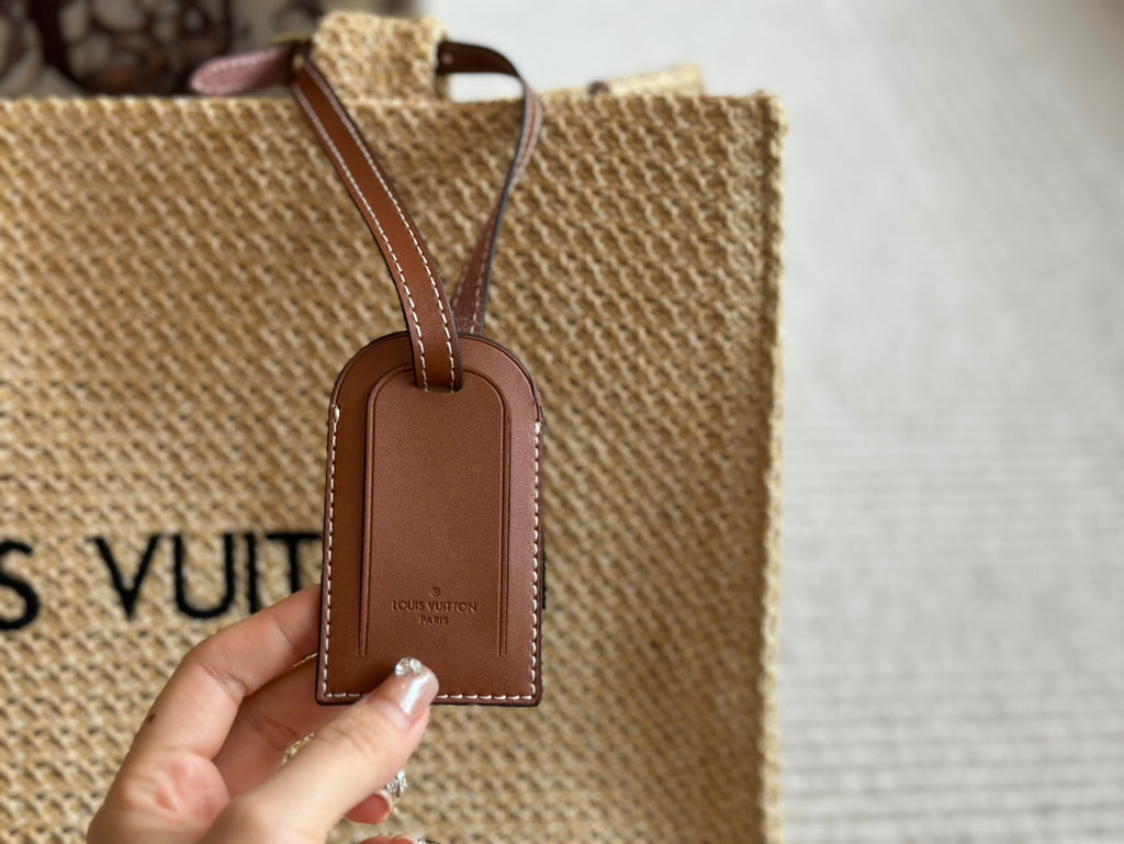 V Fashion Summer Limited Straw Shopping Bag 0724082703