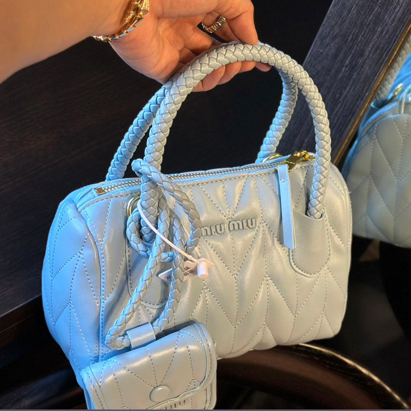 MIU 24 New Lambskin Fashion Handbag XC24092303