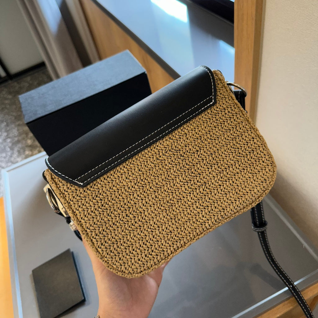 P summer fashion woven shoulder bag 0724041115