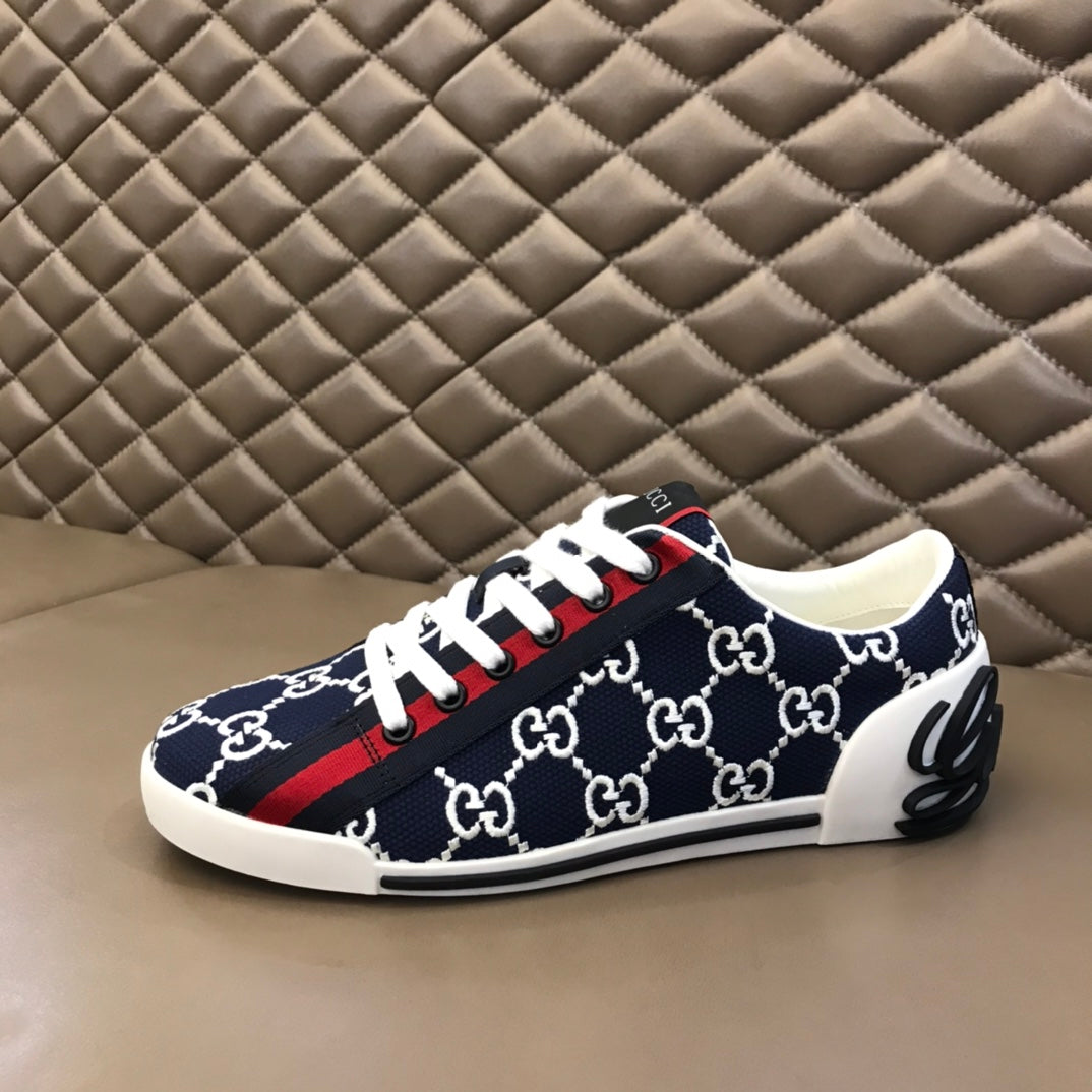New Men's fashion lace-up casual shoes-1