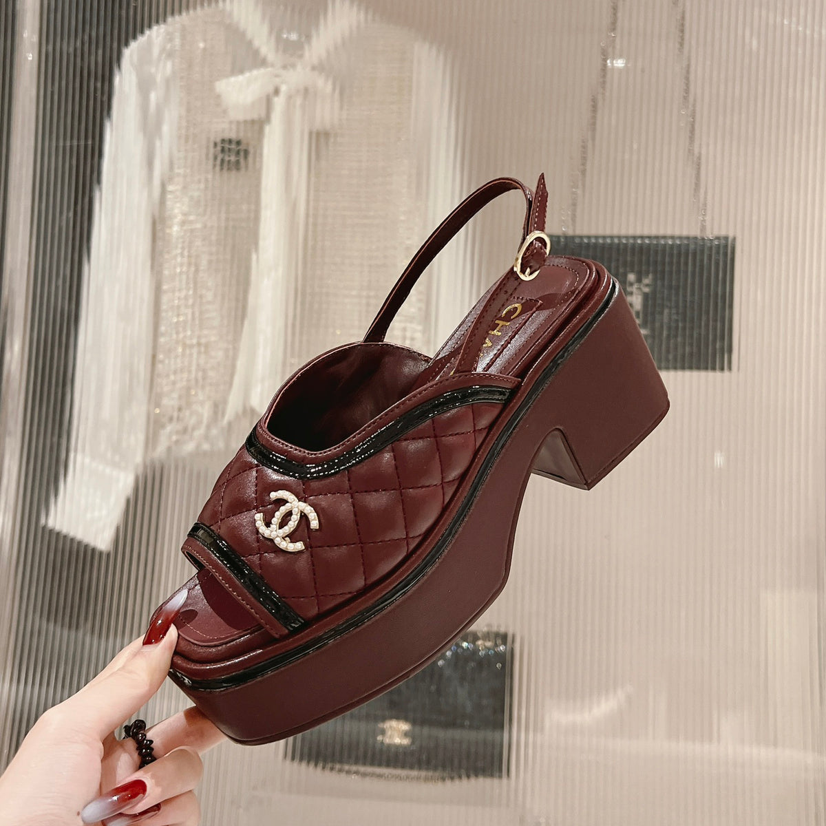 luxury platform sandals XC0723071703