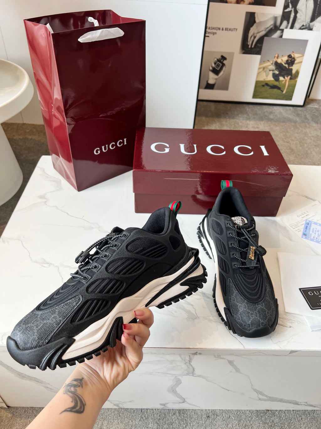 men's casual sneakers with print 0725092902
