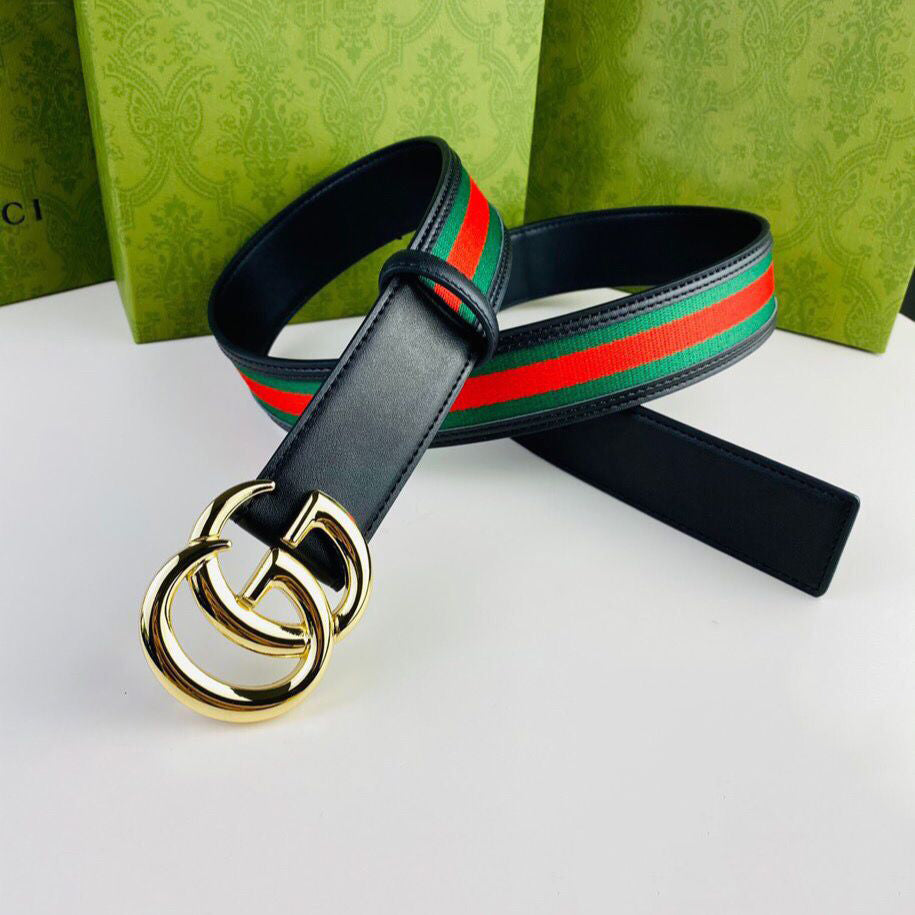 Men's Belt High-Grade Letter Leather Business Belt All-Match Casual Pants Belt PD02060801