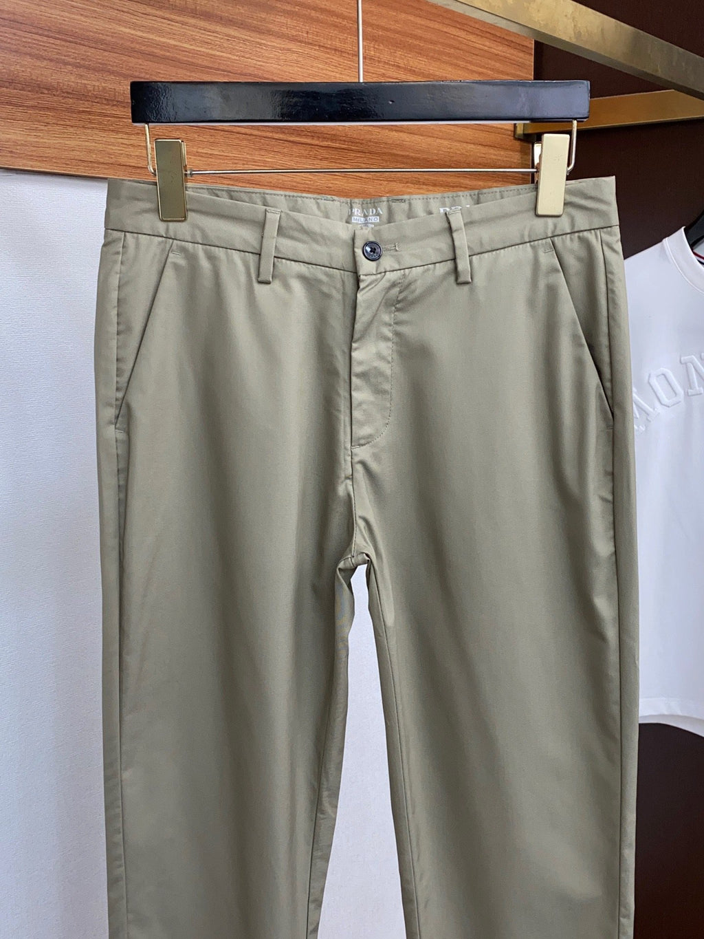P Men's Business Straight Suit Casual Pants 0724112015