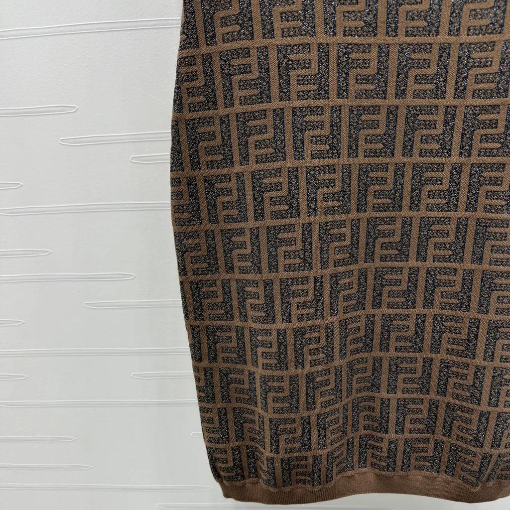 Jacquard Knit Vest Dress 1025051914