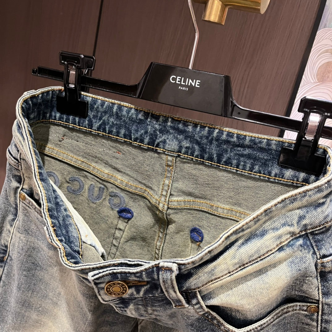 Fashion new men's jeans 0724101210