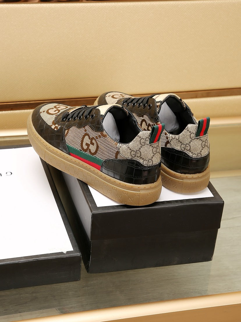 fashion printed rubber sole sneakers 0724072305