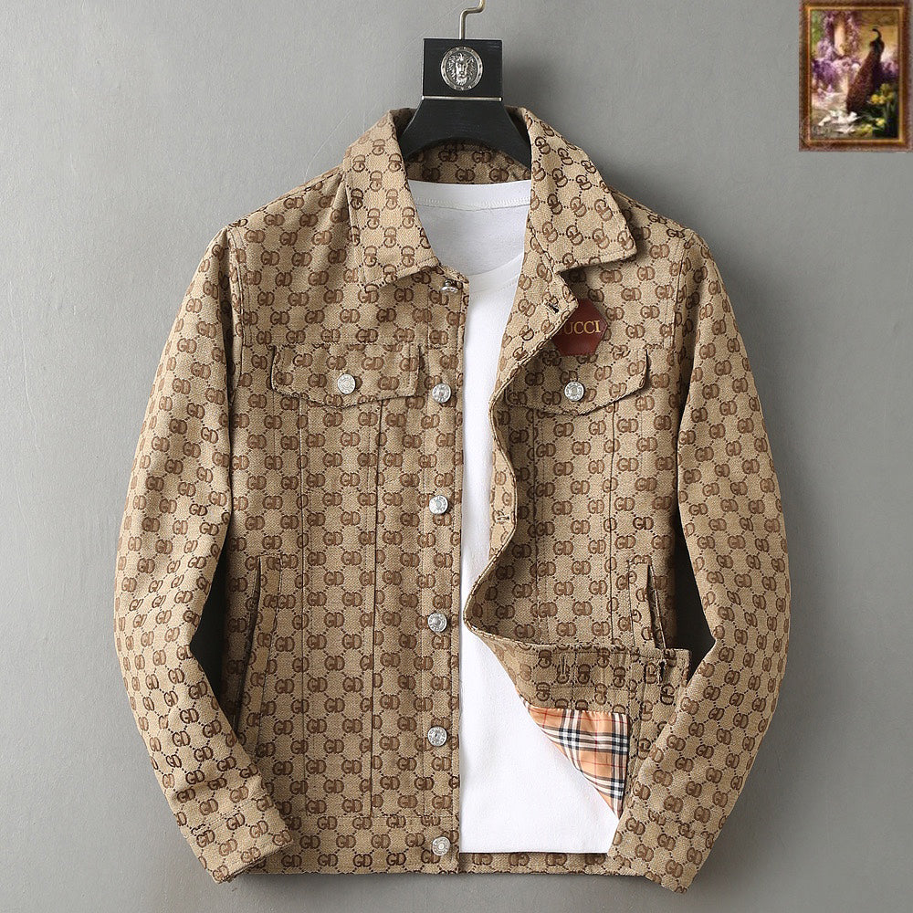 Men's Printed Jacket 021702