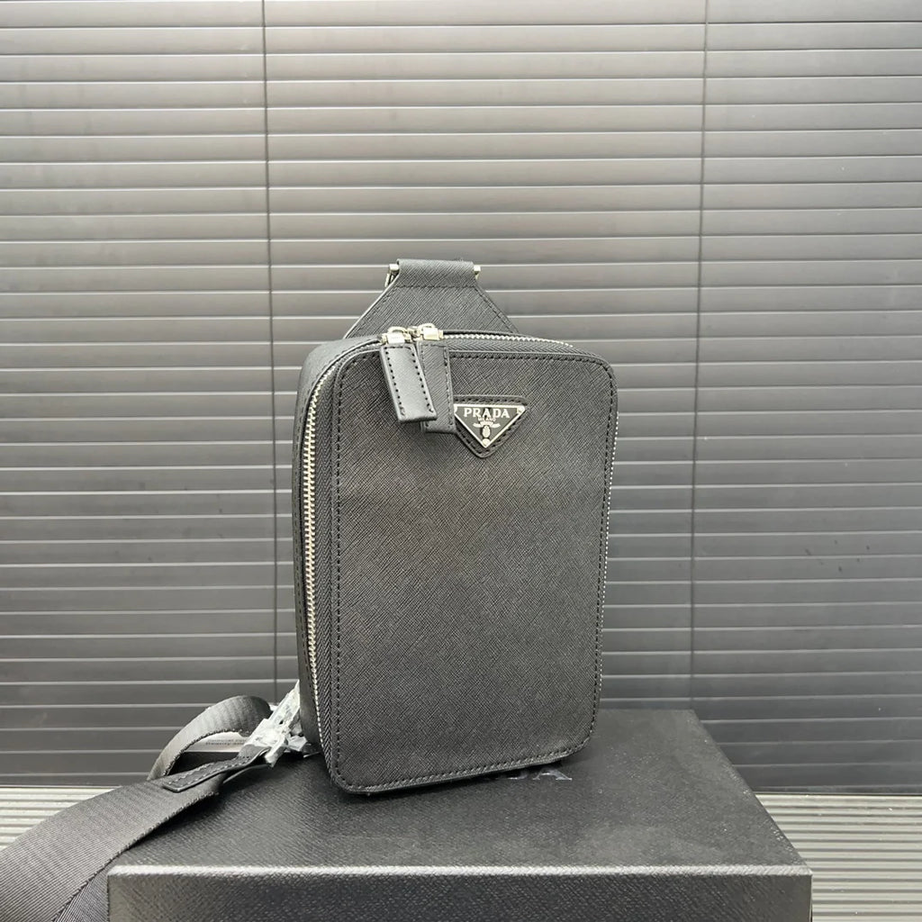 Men's new versatile crossbody shoulder bag chest bag 1024111201
