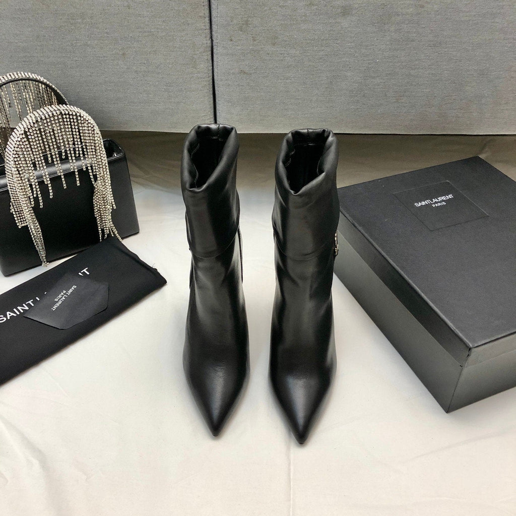 SL Fashion New Side Zipper Short Boots 0723011103