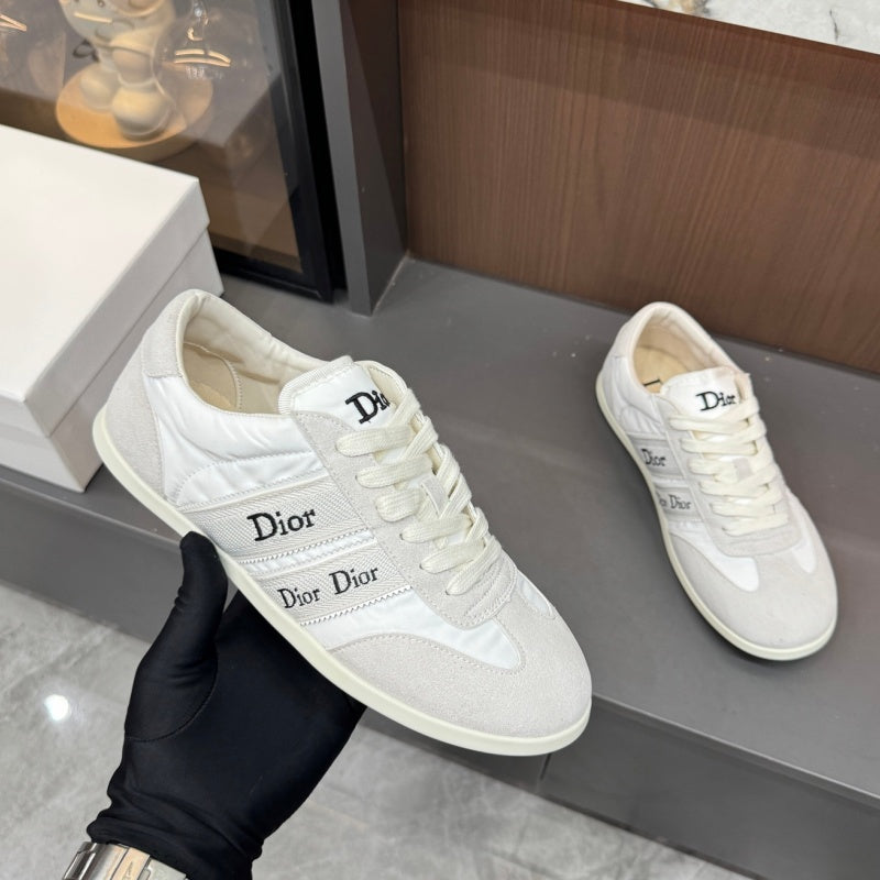 New Fashion Retro Stripe Logo Lace-up Sneakers JX1326092104