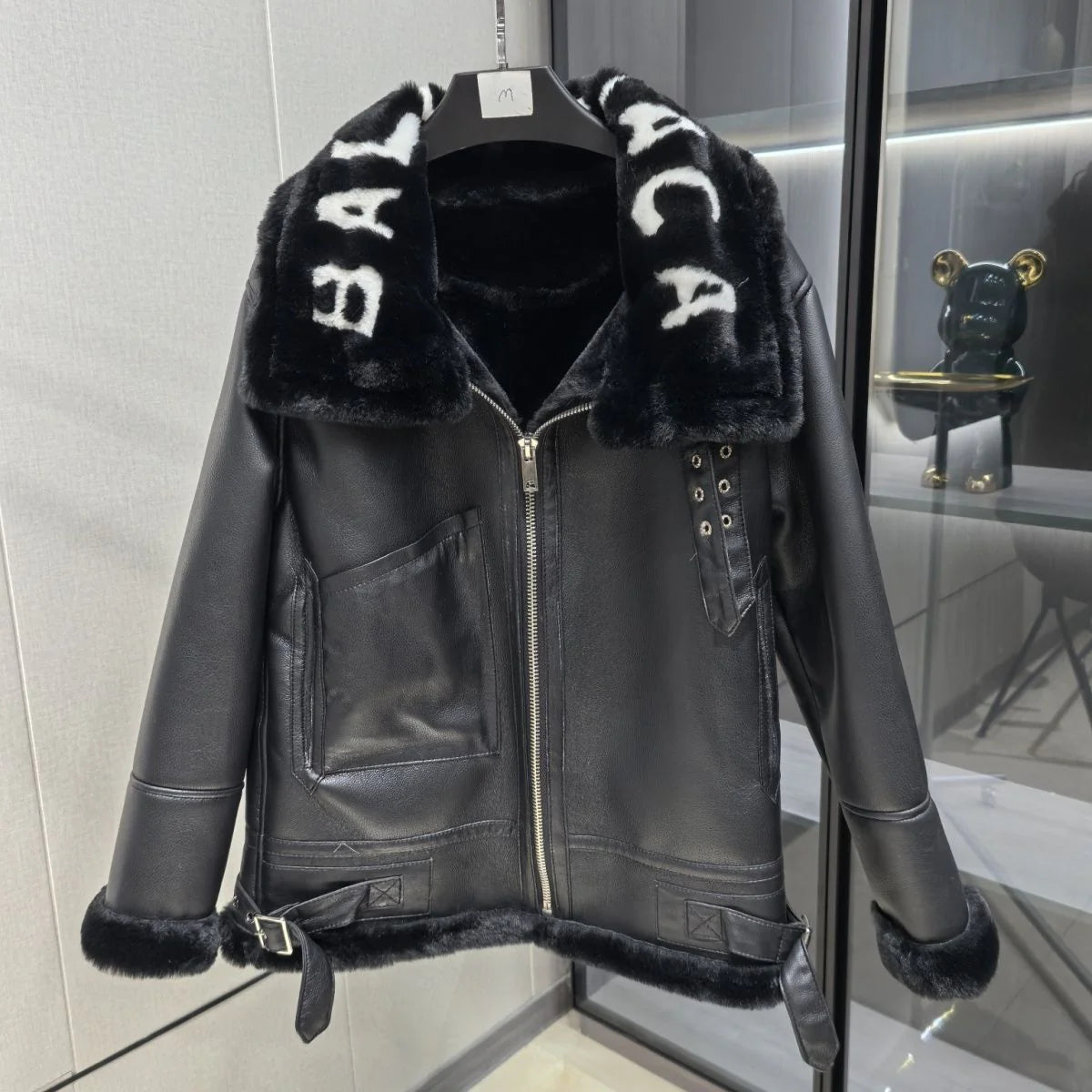 New autumn and winter BA Paris fur one-piece jacket 1024110601