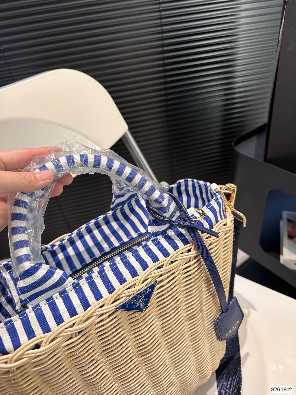 P summer fashion woven bag 0724041118