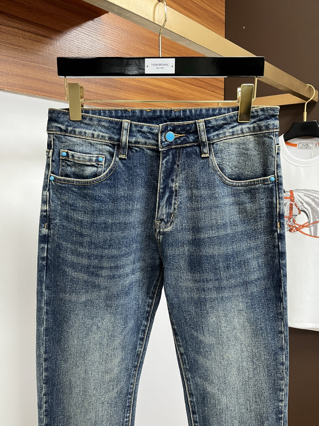 L men's business casual jeans 0726032301