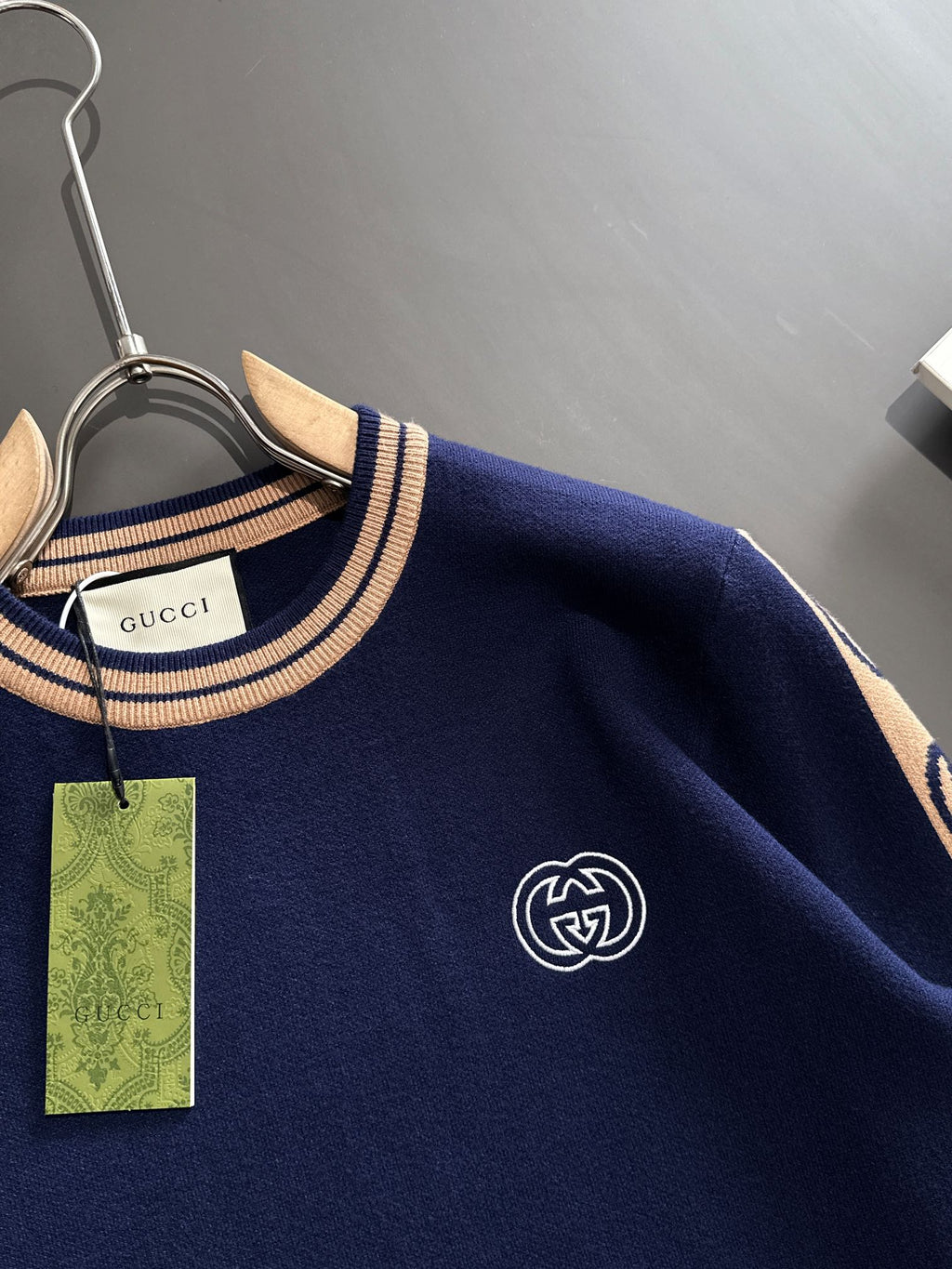 Fashion Print Crewneck Sweater 0724121811