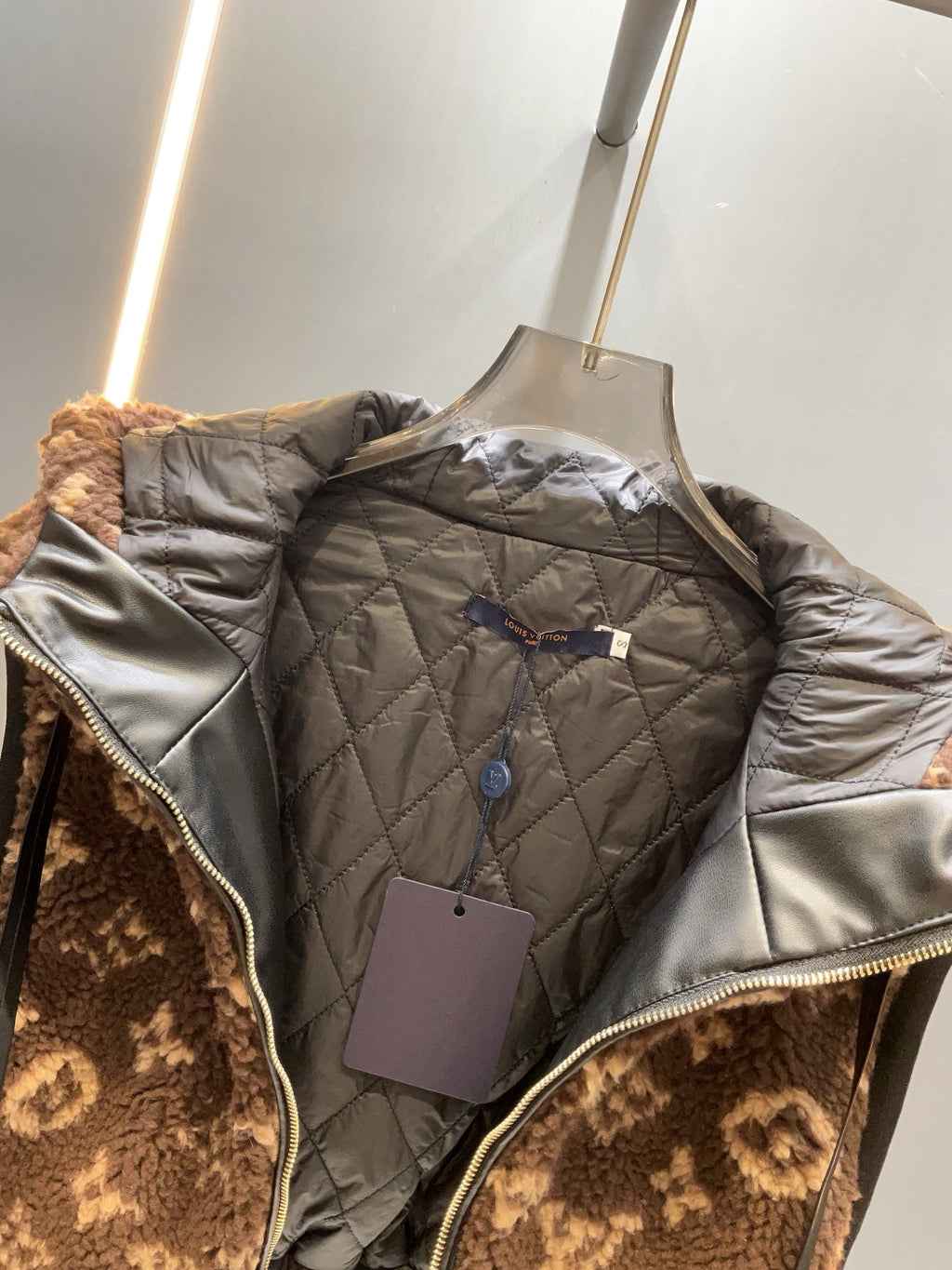 L lambskin vest jacket 0725102009