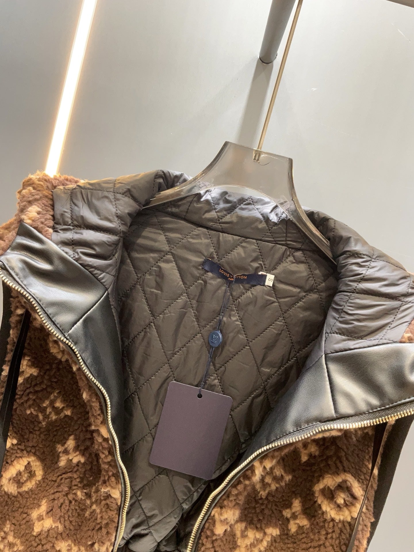 L lambskin vest jacket 0725102009