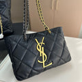 Y fashion rhombus chain tote bag 0724061208