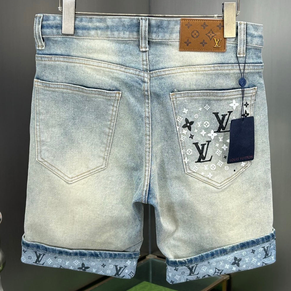 New Men's Denim Shorts 1026062505