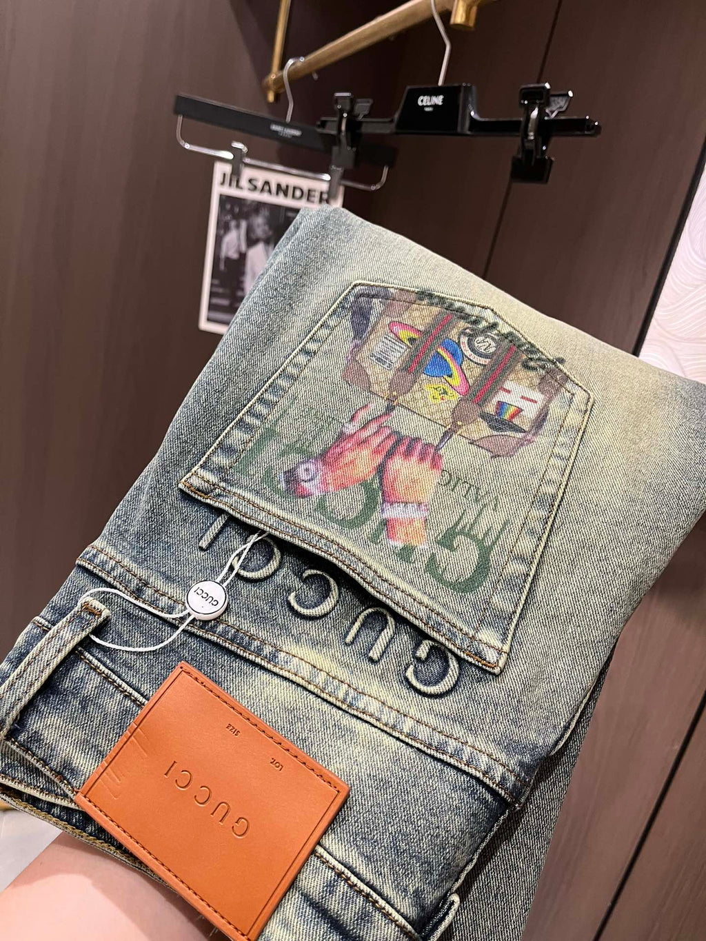 Fashion new men's jeans 0724101210