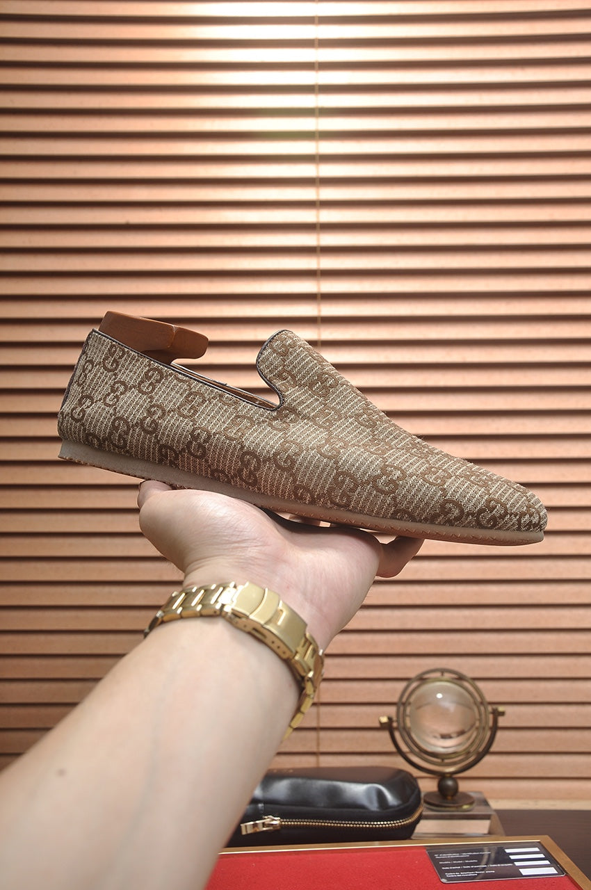 fashion print slip-on shoes 0725070202