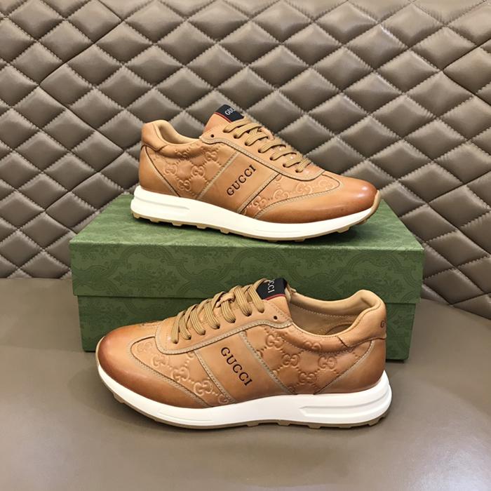 Original color top Leisure classic printed rubber sole cowhide casual shoes