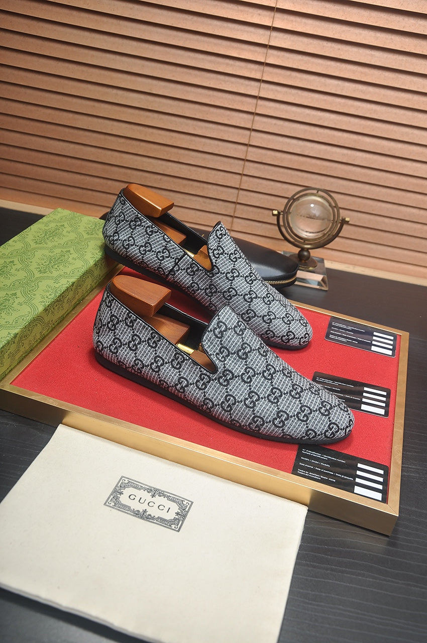 fashion print slip-on shoes 0725070202