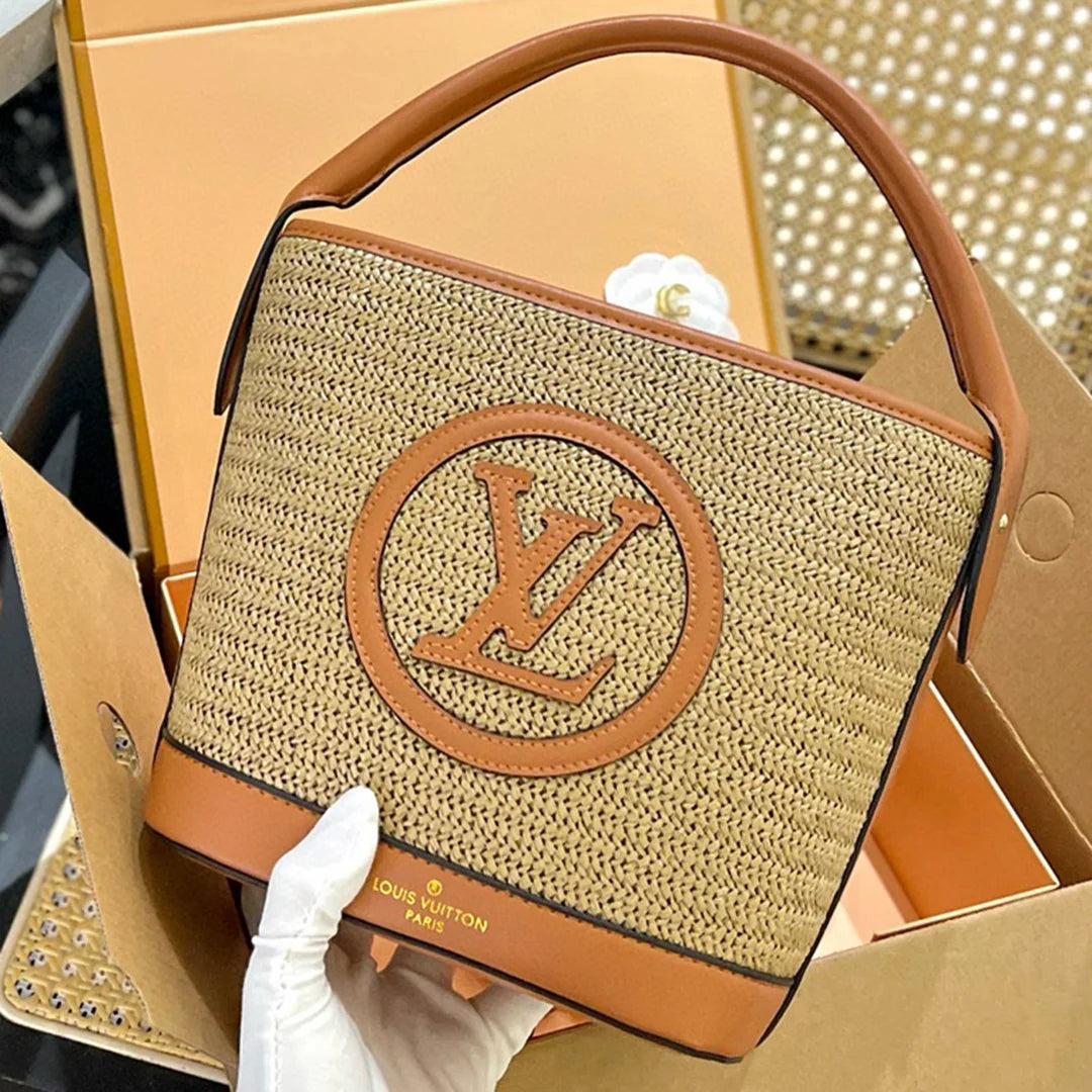 New Fashion Casual Woven Tote Bag 1024042304