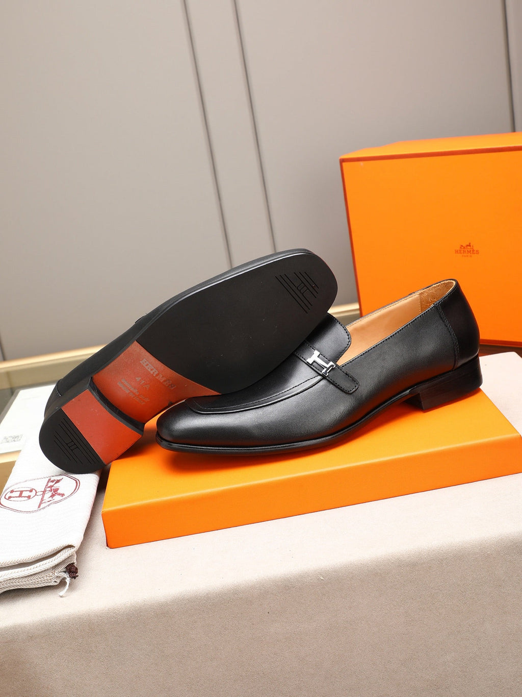 New H business formal leather shoes 0725062404