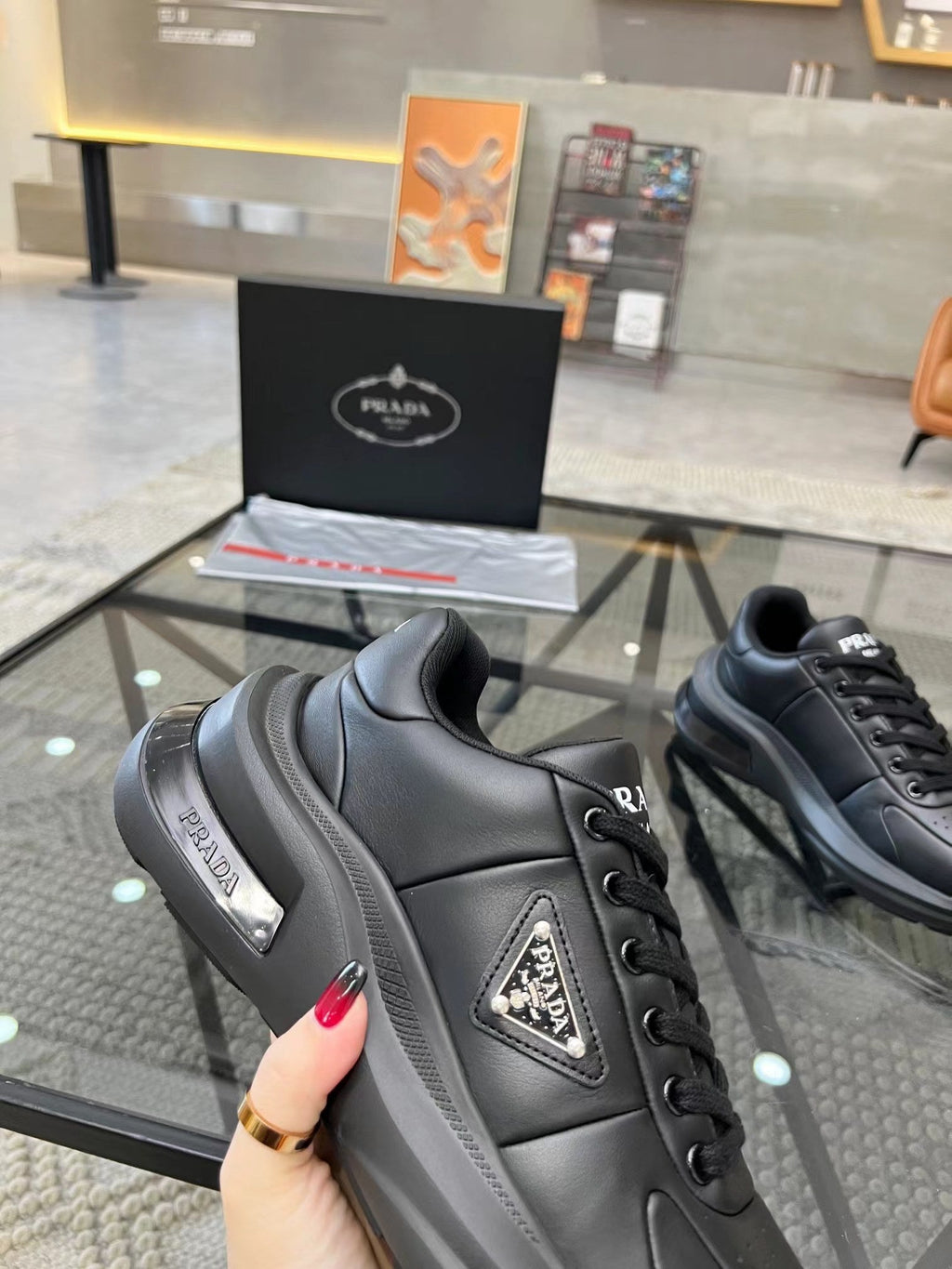 P men's new rubber-soled sports shoes 0724111910