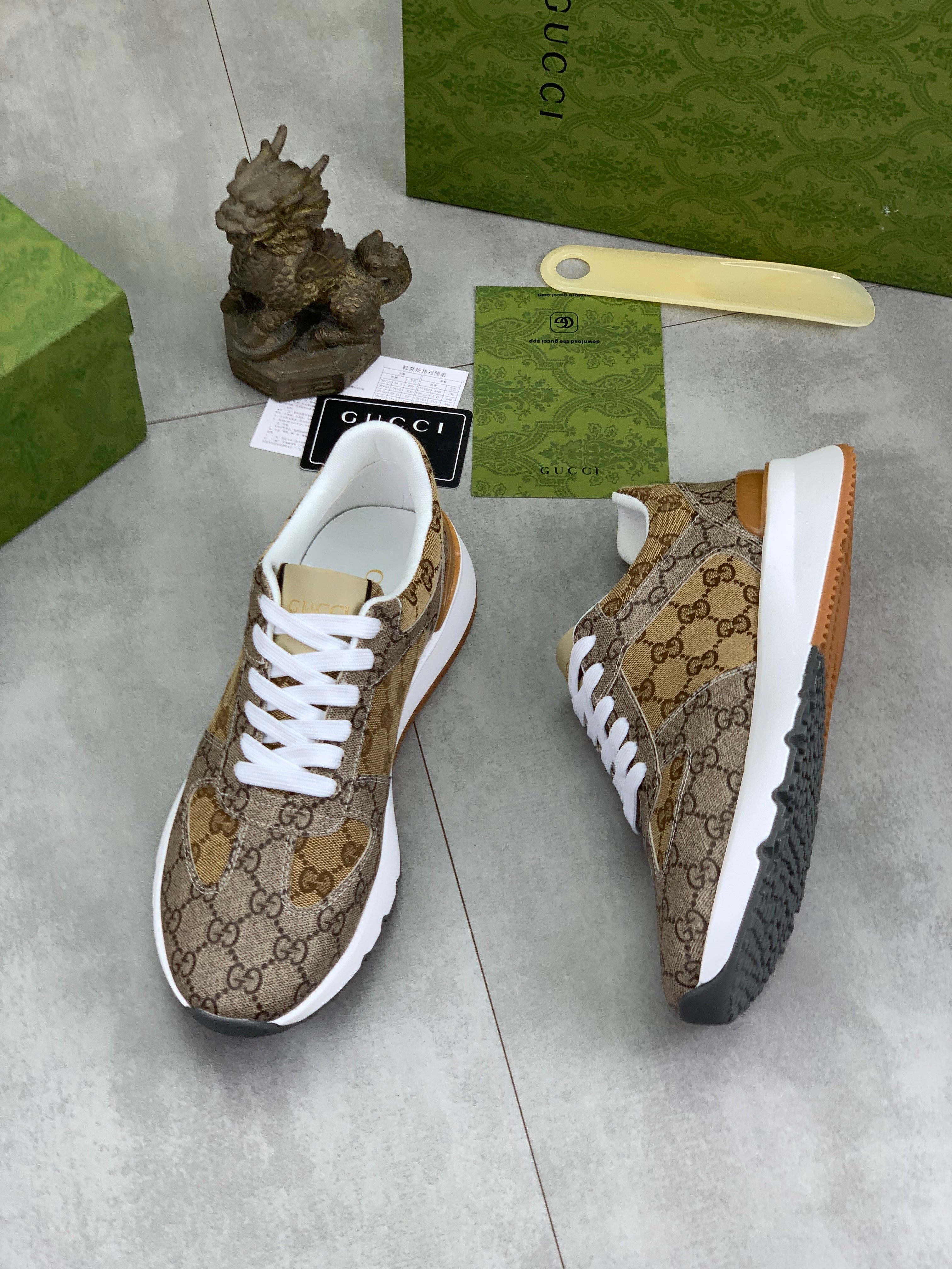 Men's printed sports shoes 0725101504