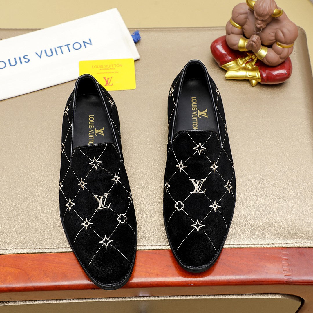 L men's suede loafers 0725062320
