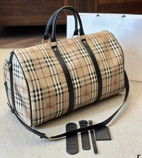 B Warhorse Check Duffle Bag 1824061108