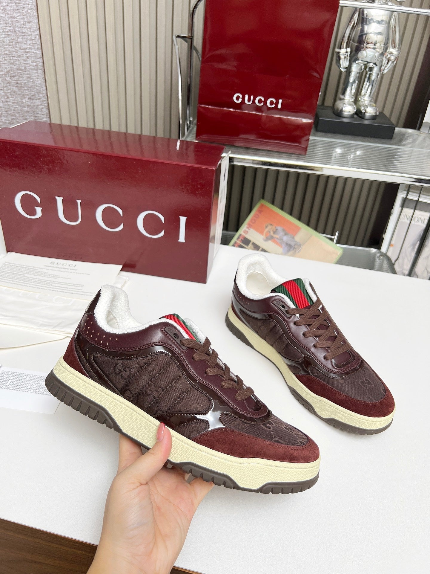 GG 25 New classic printed sports shoes 0725091505
