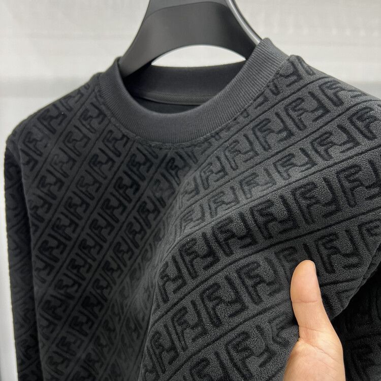 New veLet thickened men's pullover hoodie 1024102507
