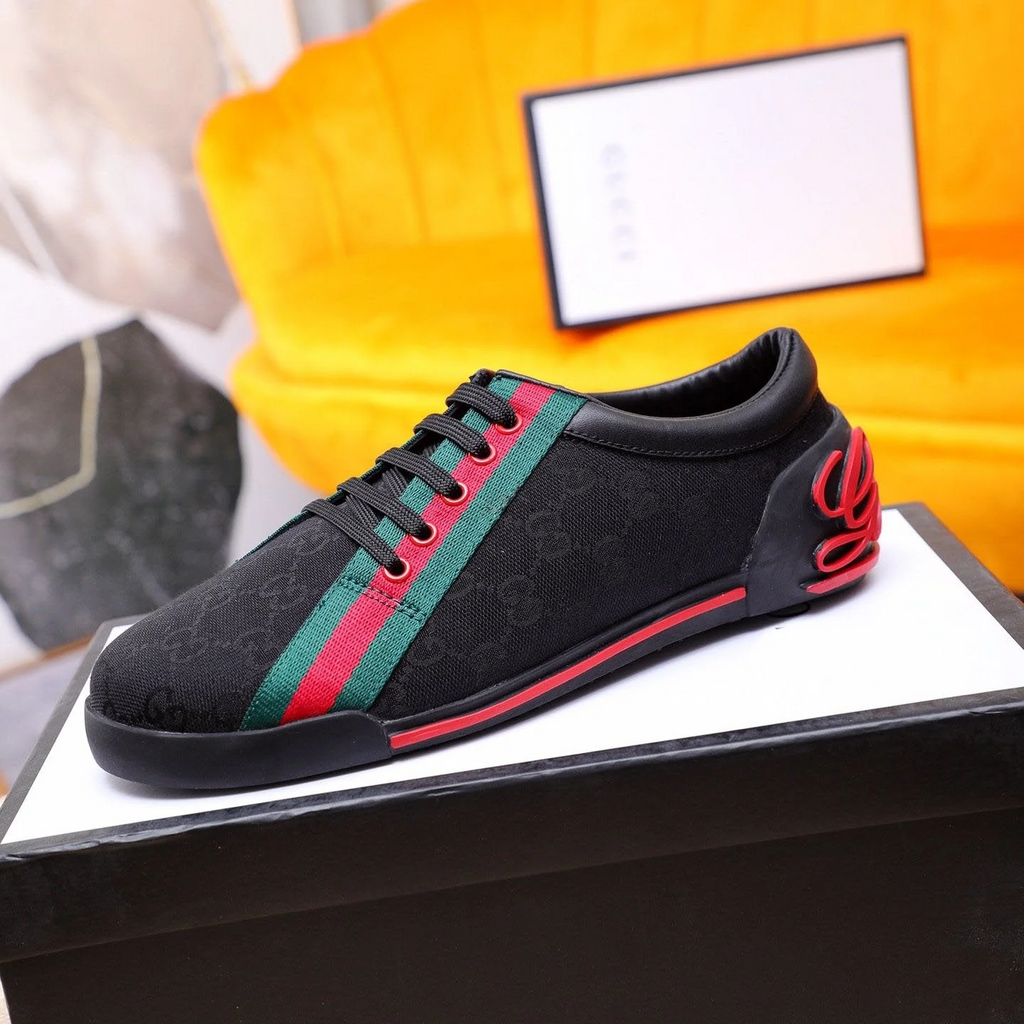 classic printed low-top rubber-soled sports shoes 0725061703