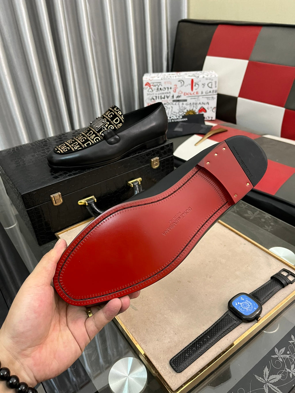 DG24ss new printed loafers 0724060412