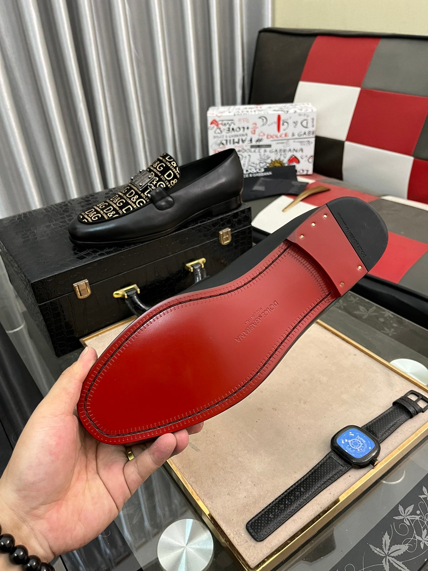 DG24ss new printed loafers 0724060412