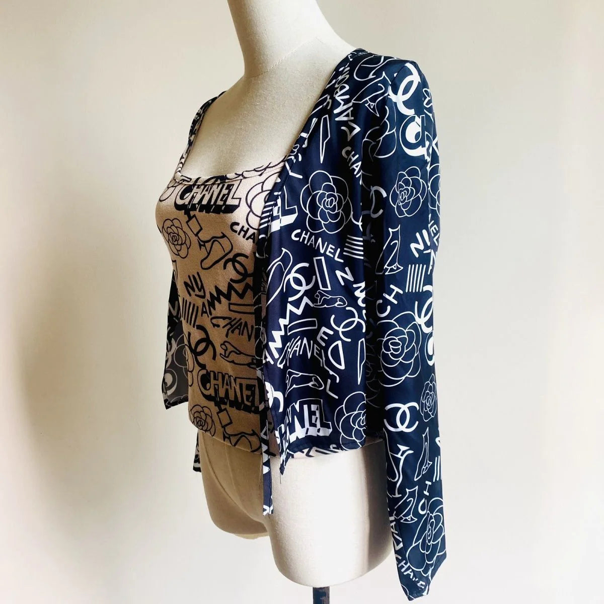 Fashion Versatile Cardigan Print Jacket 1024030612