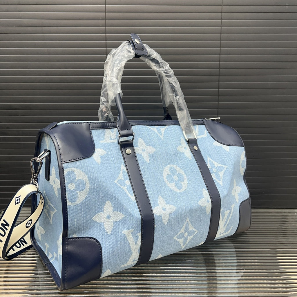 L Keepall Denim Travel Bag 1824120901