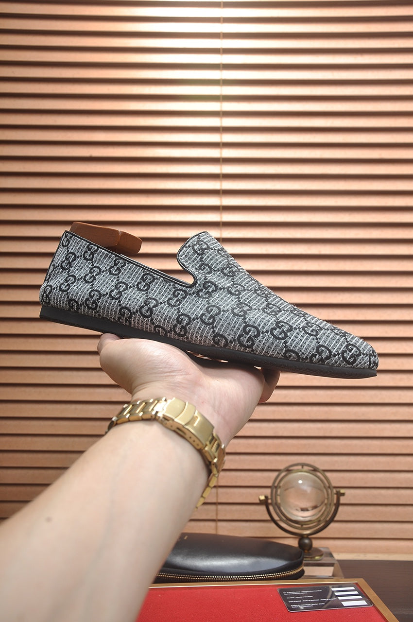 fashion print slip-on shoes 0725070202