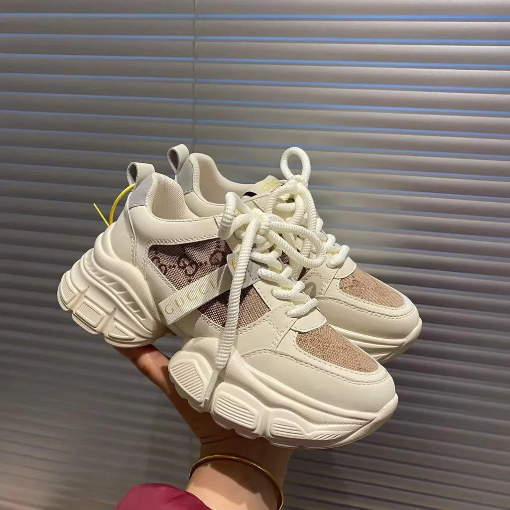 New Sports and Casual Thick Sole Elevated Women's Shoes 1024022607