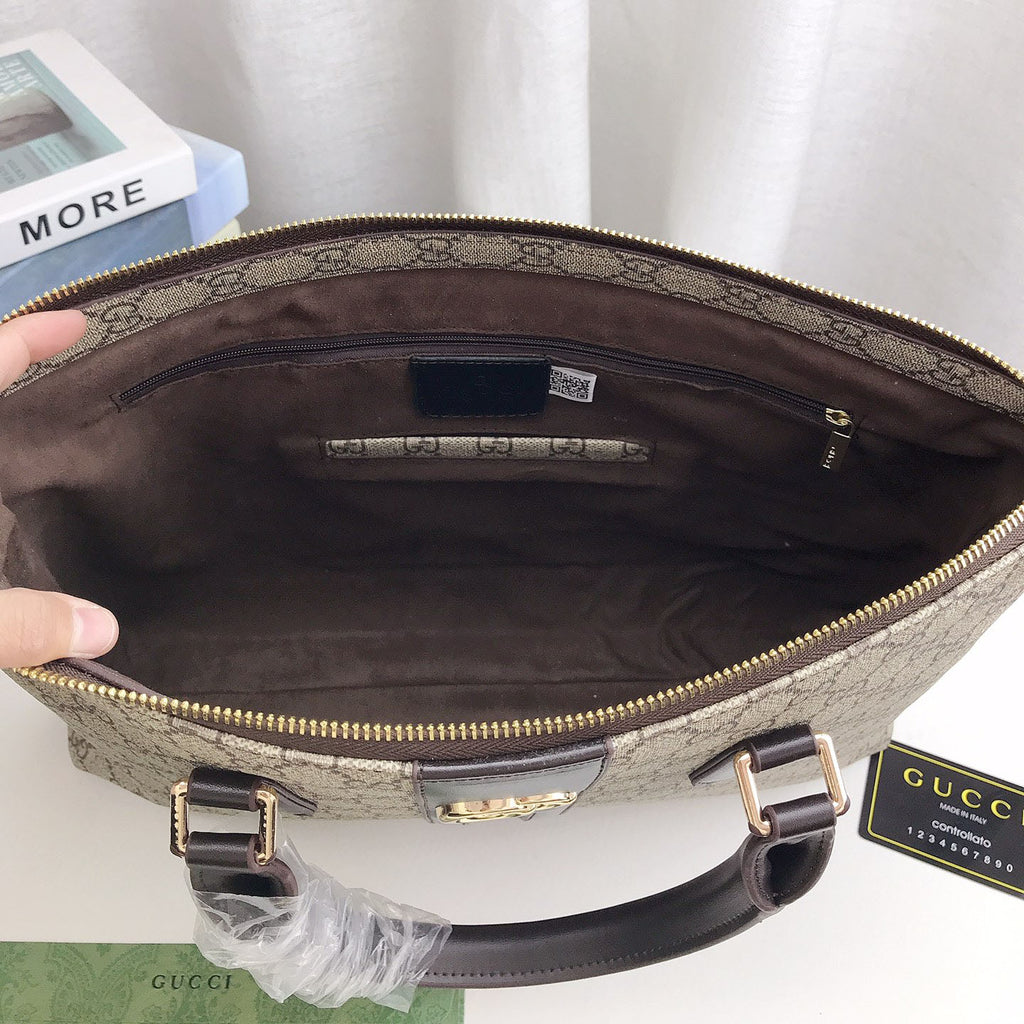 G printed men's bag briefcase handbag computer bag 1824072305