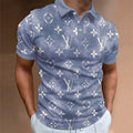 Men's Summer Fashion Printed Polo Shirts 3D1024041716