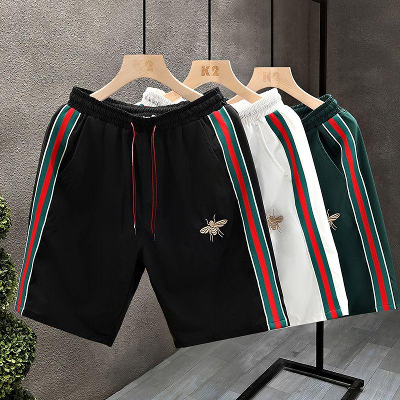 New Shorts Thin Elastic Casual Straight Leg Pants 1024060611